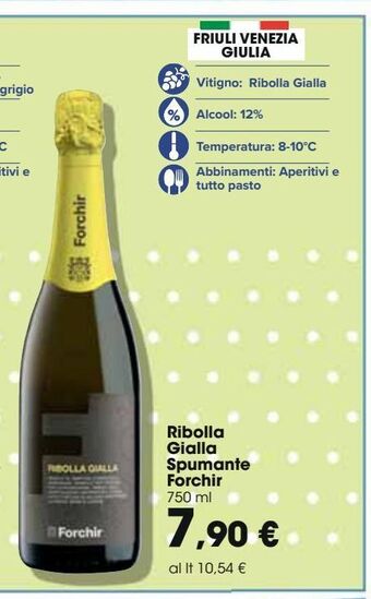 Ribolla gialla spumante forchir