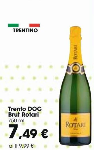 Trento doc brut rotari