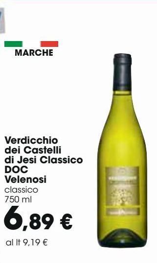 Verdicchio dei castelli di jesi classico doc velenosi