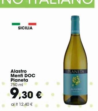 Carrefour Iper Alastro menfi doc planeta offerta