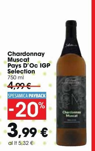 Chardonnay muscat pays d'oc igp selection