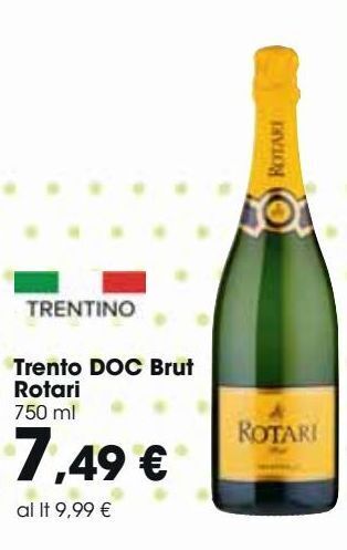 Carrefour Market Trento doc brut rotari offerta