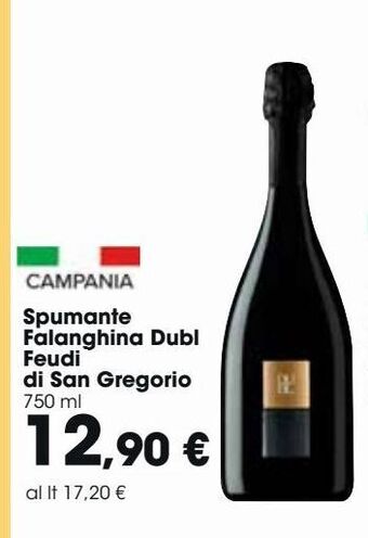 Carrefour Market Spumante falanghina feudi di san gregorio offerta