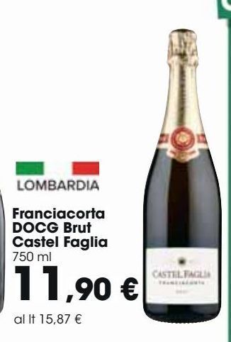 Carrefour Market Franciacorta docg brut castel faglia offerta