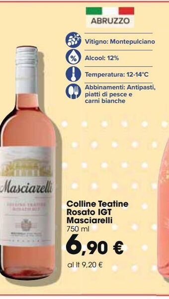 Carrefour Market Colline teatine rosato igt masciarelli offerta