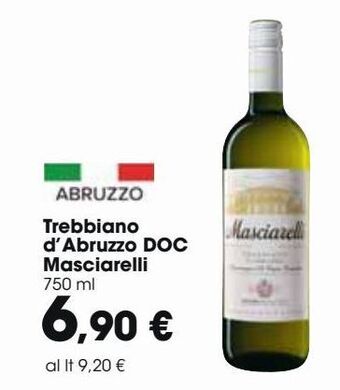 Carrefour Market Trebbiano d'abruzzo doc masciarelli offerta