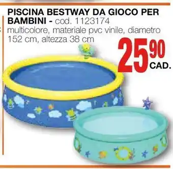 Mondo Brico Piscina bestway da gioci per bambini offerta