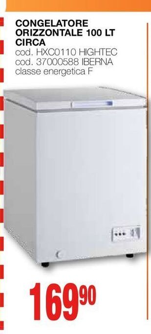 Mondo Brico Congelatore orizzontale 100 lt circa offerta