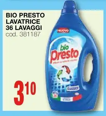 Mondo Brico Bio presto lavatrice 36 lavaggi offerta