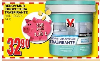 Renov'mur idropittura traspirante