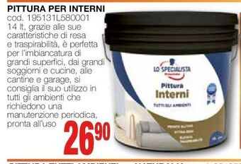 Pittura per interni