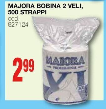 Majora bobina 2 veli, 500 strappi