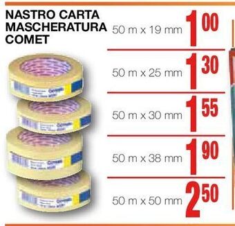 Mondo Brico Nastro carta mascheratura comet offerta
