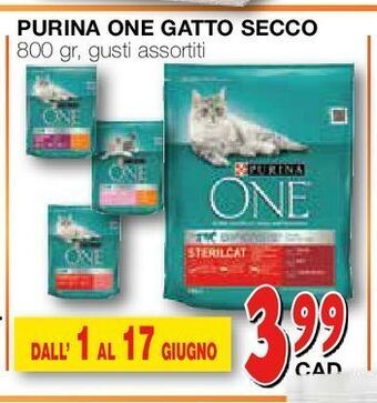 Mondo Brico Purina one gatto secco offerta