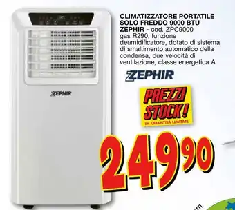 Mondo Brico Climatizzatore portatile solo freddo offerta