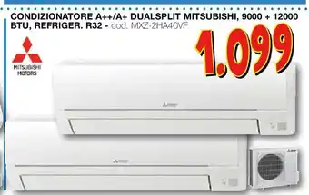 Mondo Brico Condizionatore dualsplit mitsubishi offerta