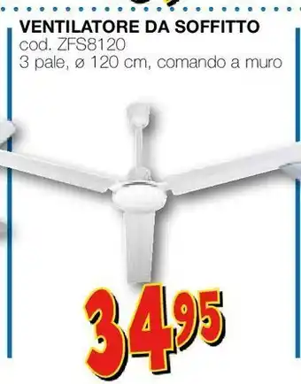 Ventilatore a soffitto