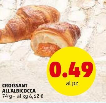 PENNY Croissant all'albicocca offerta