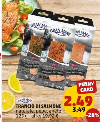 PENNY Trancio di salmone offerta
