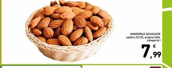 Spazio Conad Mandorle sgusciate offerta