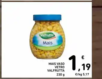 Spazio Conad Mais vaso vetro valfrutta 230g offerta