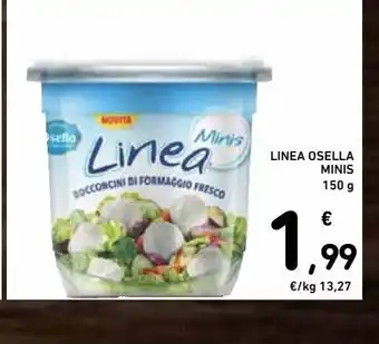 Spazio Conad Linea osella minis 150g offerta