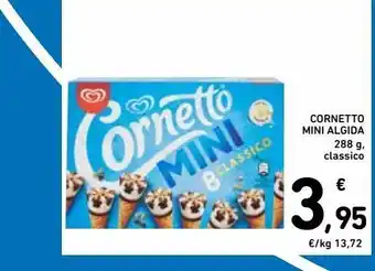 Spazio Conad Cornetto mini algida 288g classico offerta
