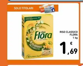 Spazio Conad Riso classico flora 1 kg offerta