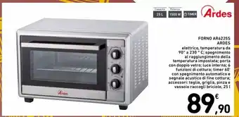 Spazio Conad Forno ardes ar6225s offerta