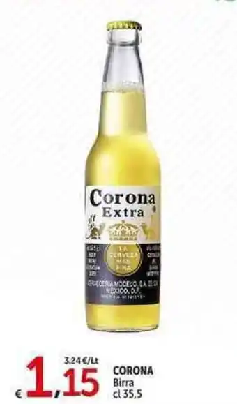 Carrefour Market Corona Birra 35,5cl offerta