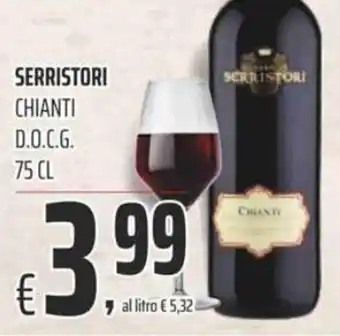 Coop Serristori Chianti D.O.C.G 75 cl offerta