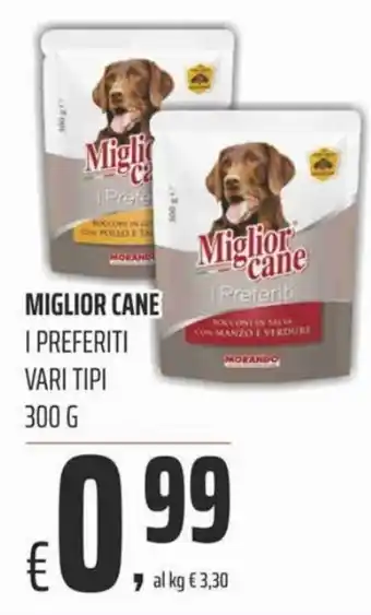 Coop Miglior Cane I Preferiti vari tipi 300 g offerta