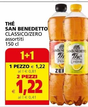 Il Gigante The san benedetto classico/zero offerta