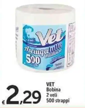 Vet Bobina 2 Veli 500 strappi