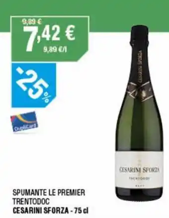 Cesarini Sforza Spumante Le Premier Trentodoc 75 cl