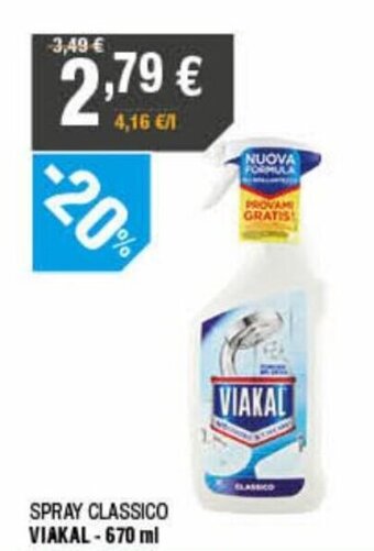 Viakal Spray Classico 670 ml
