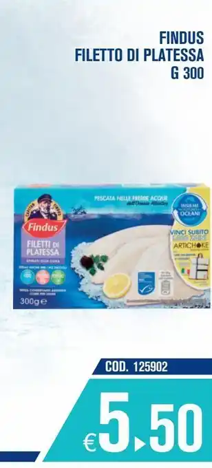 Adhoc Findus filetto di platessa offerta