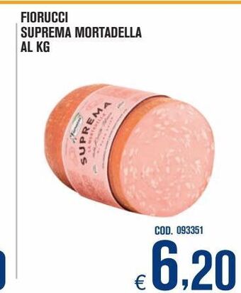 Fiorucci suprema mortadella