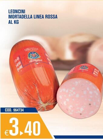 Leoncini mortadella linea rossa