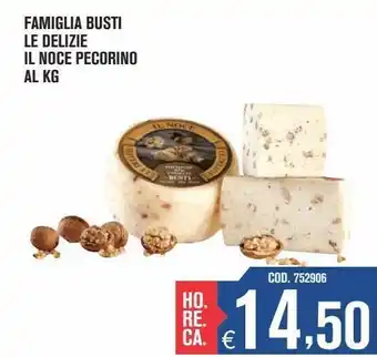 Adhoc Famiglia busti le delizie il noce pecorino offerta