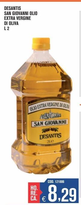 Adhoc Desantis san giovanni olio extra vergine di oliva offerta