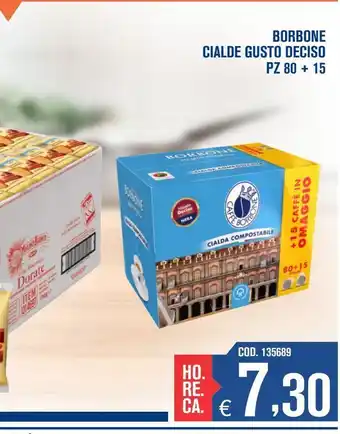 Adhoc Borbone cialde gusto deciso pz 80 +15 offerta