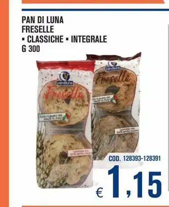 Pan di luna freselle chlassiche * integrale g 300
