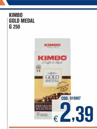 Adhoc Kimbo gold medal g 250 offerta