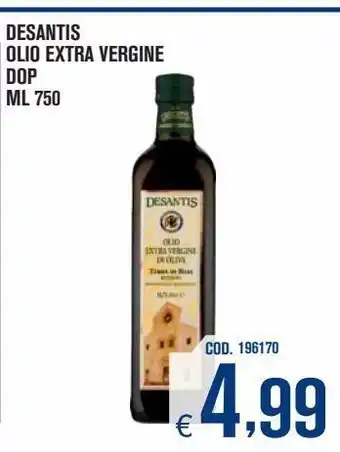 Adhoc Desantis olio extra vergine dop offerta
