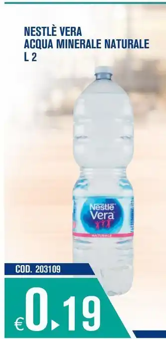 Adhoc Acqua minerale naturale nestlé vera offerta