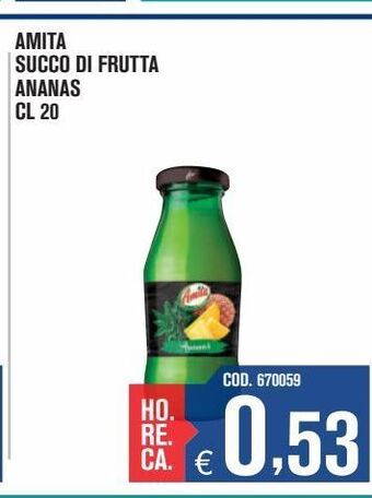 Amita succo di frutta ananas  cl 20
