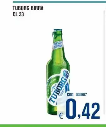 Adhoc Birra tuborg cl 33 offerta
