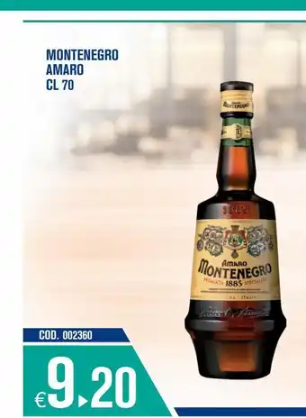 Amaro montenegro cl 70