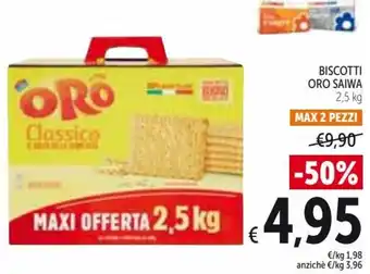 Oro Saiwa Biscotti 2,5 kg